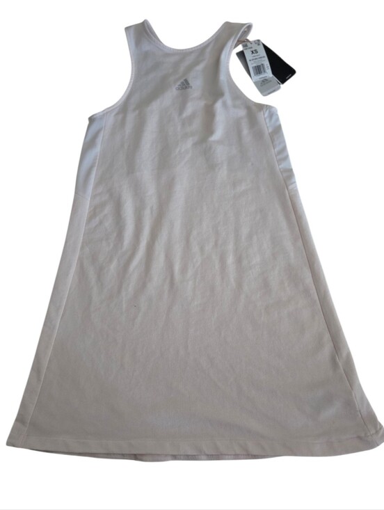 Zoe Saldana x Adidas Dresses & Skirts - Adidas x Zoe Saldana Cream Racerback Tank Dress Athleisure Women's XS NWT
